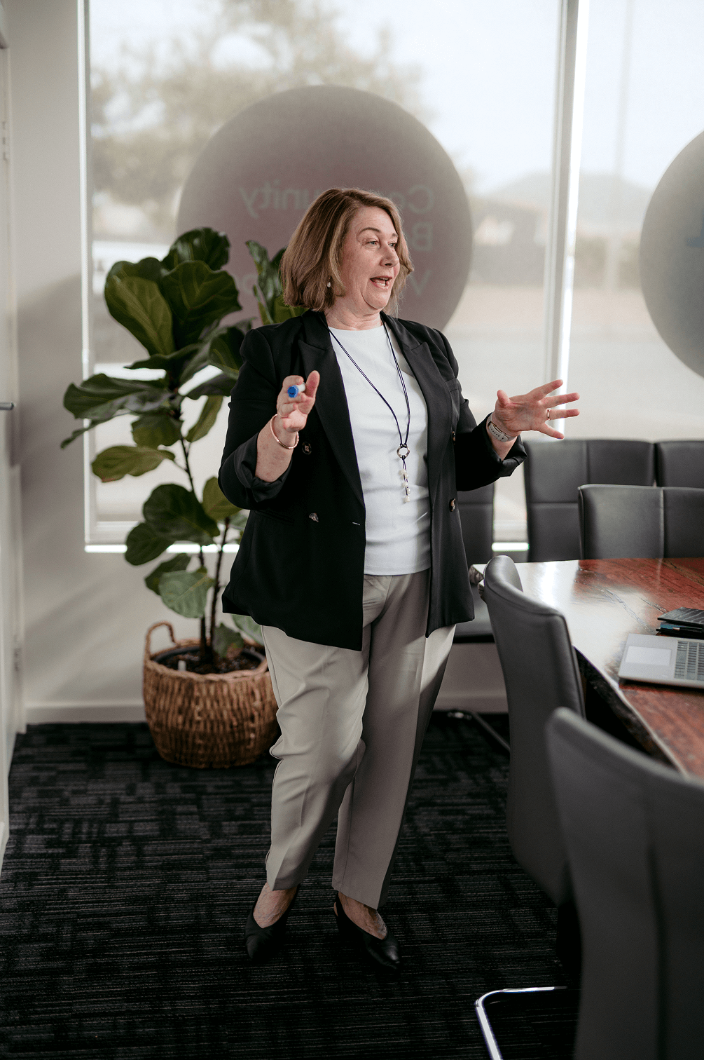 Debbie Constable mentoring