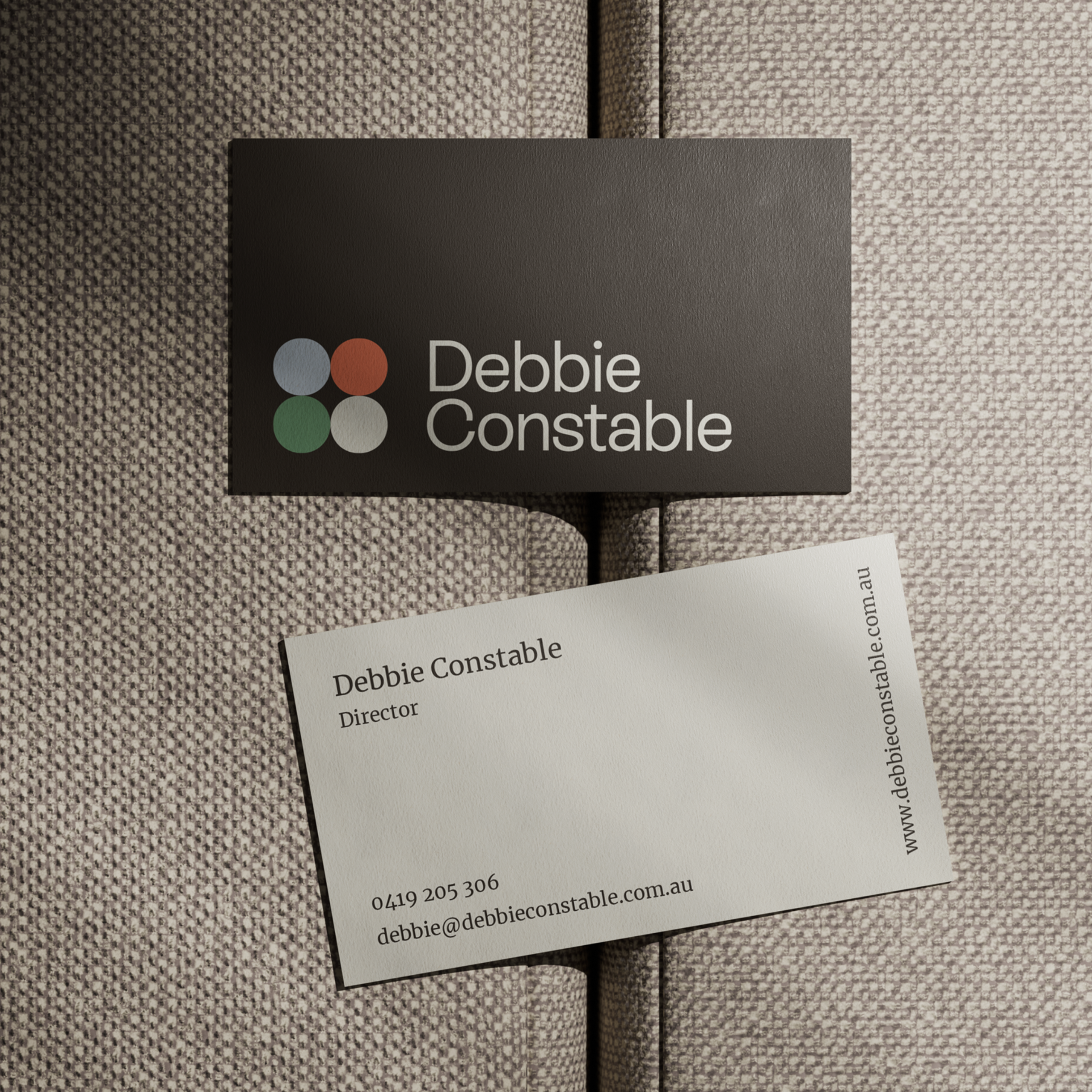 Debbie Constable business card